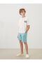 Elastic Waist Boy Shorts