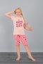 Girl's 3-Piece 100% Cotton Pajama Set for 1-2-3 Years Old Model:130 - 3