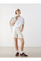 New York Printed Women's Shorts with Elastic Waist