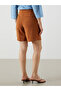 Loose Fit Modal Blend Women's Pleated Shorts - 4