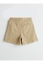 Trendlucky Standard Fit Women's Jean Shorts with Difference in Color - 6