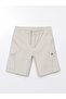 Nevavm Standard Fit Gabardine Men's Cargo Shorts with a Difference - 5