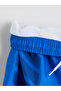 Blue Printed Boy's Swim Shorts - 3