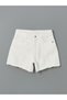 Lcw Kids Girls Jean Shorts with Adjustable Elastic Waist