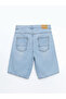 Lcw Boys' Jean Shorts with Adjustable Waist Elastic - 4