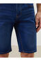 Vizyon New Season Super Skinny Fit Men's Jean Shorts - 3