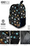 Comet Pattern Backpack - 3