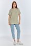 Women's Modal Fabric Regular Premium (Bol Kalip)Basic T-Shirt Vibrant Non-Fading Color Silky Touch T-Shirt - 5