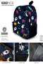 Astronaut Patterned Backpack - 3