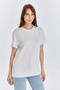 Women's Modal Fabric Regular Premium (Bol Kalip)Basic T-Shirt Vibrant Non-Fading Color Silky Touch T-Shirt - 5