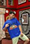 Men/Women Summer Party Transfer Printed Round Neck Short Sleeve T-Shirt - 2