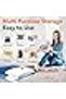 6 Pack Vacuum Storage Bags with Electric Pump – Jumbo, Large & Medium for Clothes, Bedding (Panda) - 3