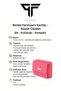 Women's Colorful Zippered Mini Wallet – Card Holder Compartment, Compact and Stylish Design (13X10 cm) - 7
