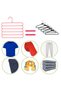 Set 24 Umerașe multifuncționale din plastic Mercaton, roz - 4