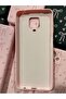 Xiaomi Redmi Note 9 Pro Ribbon/Bow Printed Velvet Inside Silicone Phone Case Cover Case(Pudra) - 2