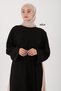 Leyla Abaya (Ferace Dress) Set of 3 with Shawl Veil Gift Black - 5