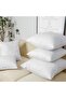 Luxury Cushion Filler, Decorative Pillow Inserts (Pack of 4, 35x35cm)Square Indoor Bed and Couch - 7
