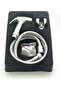 Shattaf Chrome Premium Bathroom Handheld Bidet (Brass Core) Complete Set with Metal Hose and H - 2