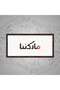 لوحة قماشية بتصميم مودرن مع برواز بني مجوف