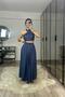 New Season Women's Navy Blue Halter Neck Crop Blouse - 4