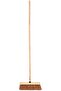 Hard Bristles Coco Broom - 30 cm, Brown - 2
