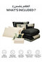 7-Piece Digital Print Comforter Set – King Size Fits 200x200 cm, Soft Microfiber Bedding Set. - 5