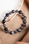 Certified Obsidian Trehertz Hematite Natural Stone Bracelet - 5