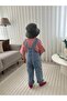 Boys' Denim Overalls Jumpsuit | Blue Stone Wash Jeans | Ages 2-13 - 3