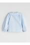 Lcw Kids Blue Baby Collar Bow Detailed Girls' Shirt - 3