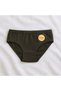 Set of 3 Women's Rib Fabric Cotton Bato Panties with Report - Breathable Comfortable Fabric - 2