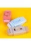 Eraser with 2 Spare Rubber Refills Pull-Push Adjustment Blue - 4
