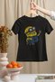 Minion Crew Neck 100% Cotton Printed Short Sleeve Children's and Teenager's T-Shirt
