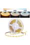 5m 24V 12V 24V CCT COB LED Strip Lights Flexible 608leds/m Tape Ribbon Dual White WW CW NW 2700-6000