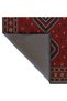 Mosso Red Red Black Ethnic Patterned Woven Base Decorative Carpet Mosso149 - 4