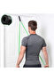 1pc black Door Anchor Pull Rope Door Buckle Resistance Band Fitness Elastic Exercise Training Strap