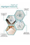 4-Piece Digital Print Comforter Set – Twin Size 170x230 cm, Soft Microfiber Bedding Set. - 6