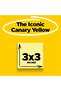 Notes 3 in x 3 in, 2 Pads, America's #1 Favorite Sticky Notes, Canary Yellow - 3