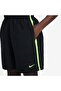 شورت Dri-FIT بشعار جرافيكي - أسود وفولت - 3