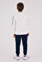 U.S. Polo Assn Boys White Tracksuit Set - 5