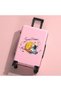 Travel Trolley, Flippy, Adjustable Handle, Zipper, Code Lock, Waterproof, Pink - 6
