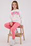 U.S. Polo Assn Girl's White Tracksuit Set - 2