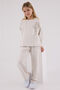 Girl's Winter Regular Fit White Tracksuit Set Us2304-C-V1 - 2