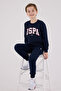 U.S. Polo Assn Boys' Navy Tracksuit Set - 2