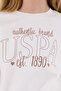 Girl's Crew Neck Pigment Printed Winter Regular Fit White Tracksuit Set Us2316-C-V3 - 6