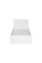 Kinder 90x200 Single Bed - White & Sonoma Oak L205xW96xH90cm - 3