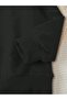 Children's New Year's Themed Printed Hooded Sweatshirt - 3