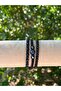 Lapis Lazuli, Variscite, Hematite Bracelet - 3-Piece Combination Bracelet - Design Bracelet Adjustable - 3