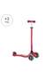 Primo Plus Işıklı Scooter - Kırmızı