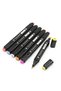 Touch Markers, Flippy, Large Set 24+ Colors, Broad Tip, Precise Tip, Multicolor - 6