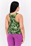 Women Dri Fit Sleeveless Running Top, Lime Green - 3